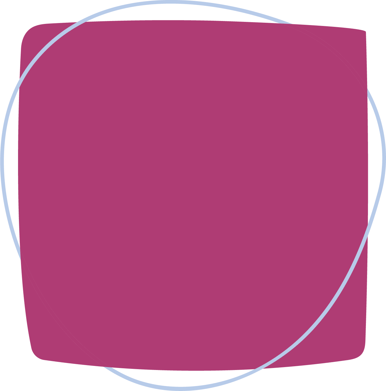 Rapsberry square and periwinkle circle