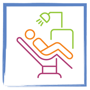 Dental sedation icon
