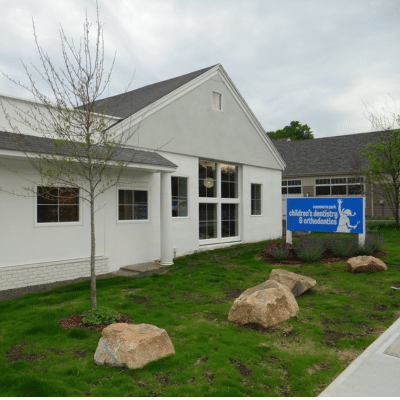 Exterior view of commerce park children’s dentistry & orthodontics, representing advantages of choosing a dual specialty practice